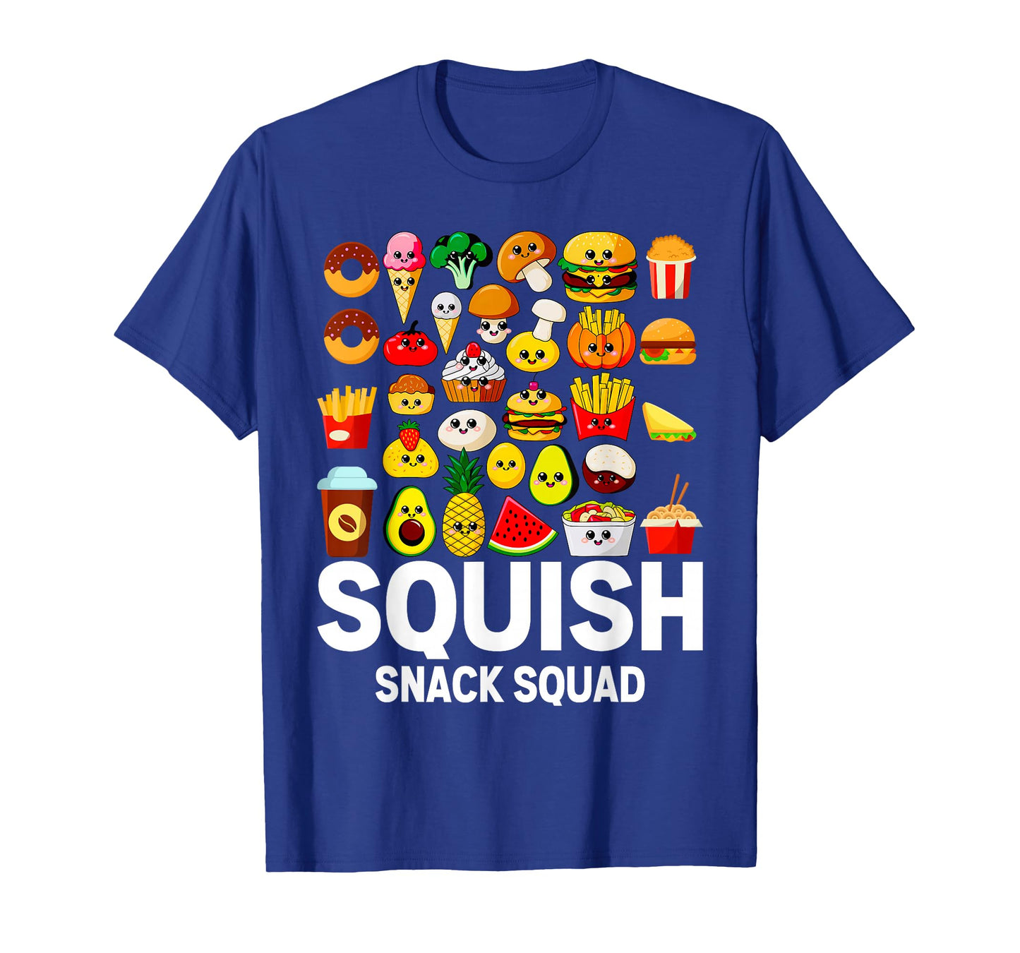 Squish Snack Squad! Stuffed Animal Plush Mallow! Squish Food T-Shirt
