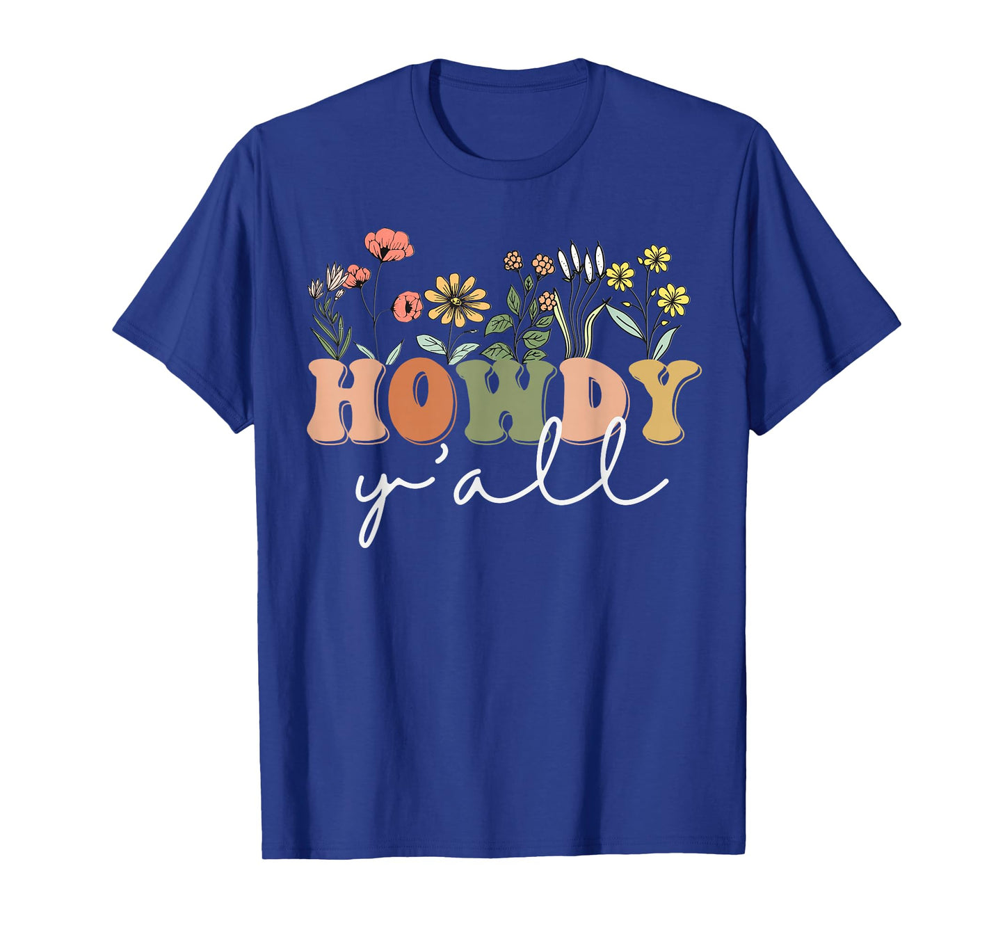 Howdy Y'all Southern Western Girl Country Rodeo Cowgirl T-Shirt