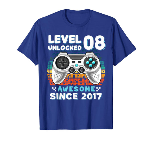 8th Birthday T-Shirt For Boys 8 Years Birthday Gifts T-Shirt