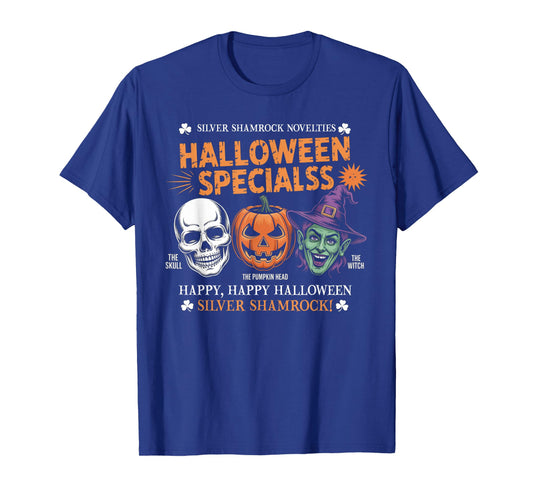 Funny Silver Shamrock Novelties Halloween Specials T-Shirt