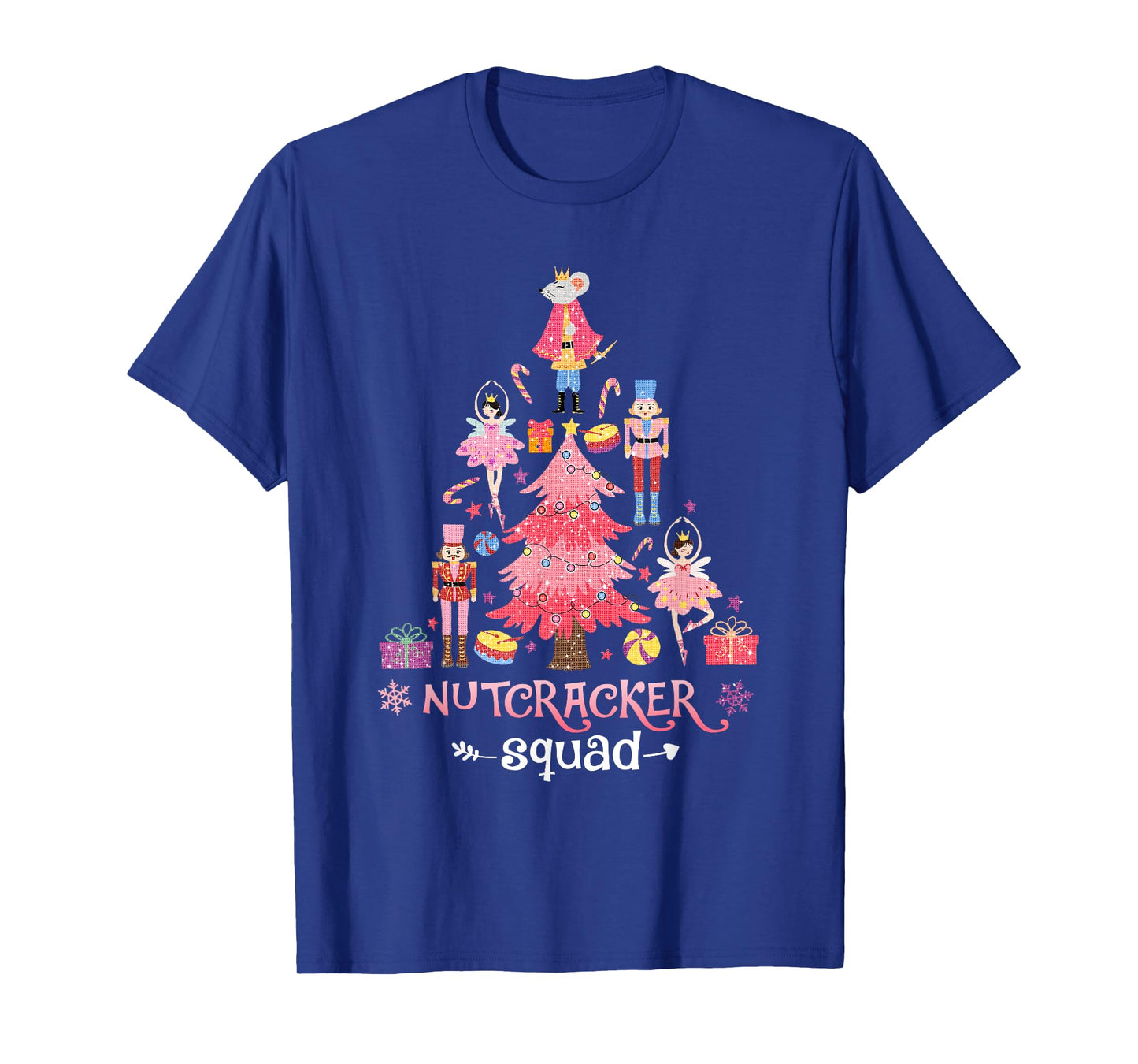 Christmas Nutcracker Squad Ballet Dance Women Kids Girls T-Shirt