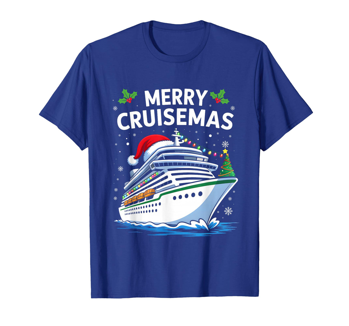 Merry Cruisemas Matching Family Christmas Cruise Xmas Pajama T-Shirt