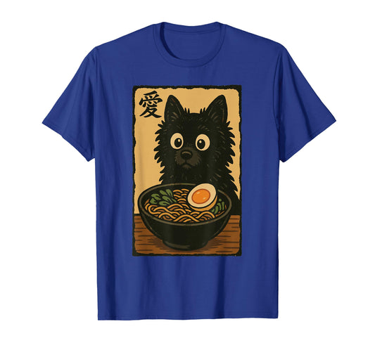 Dog Ramen Japanese Kawaii Anime Dog Graphic T-Shirt