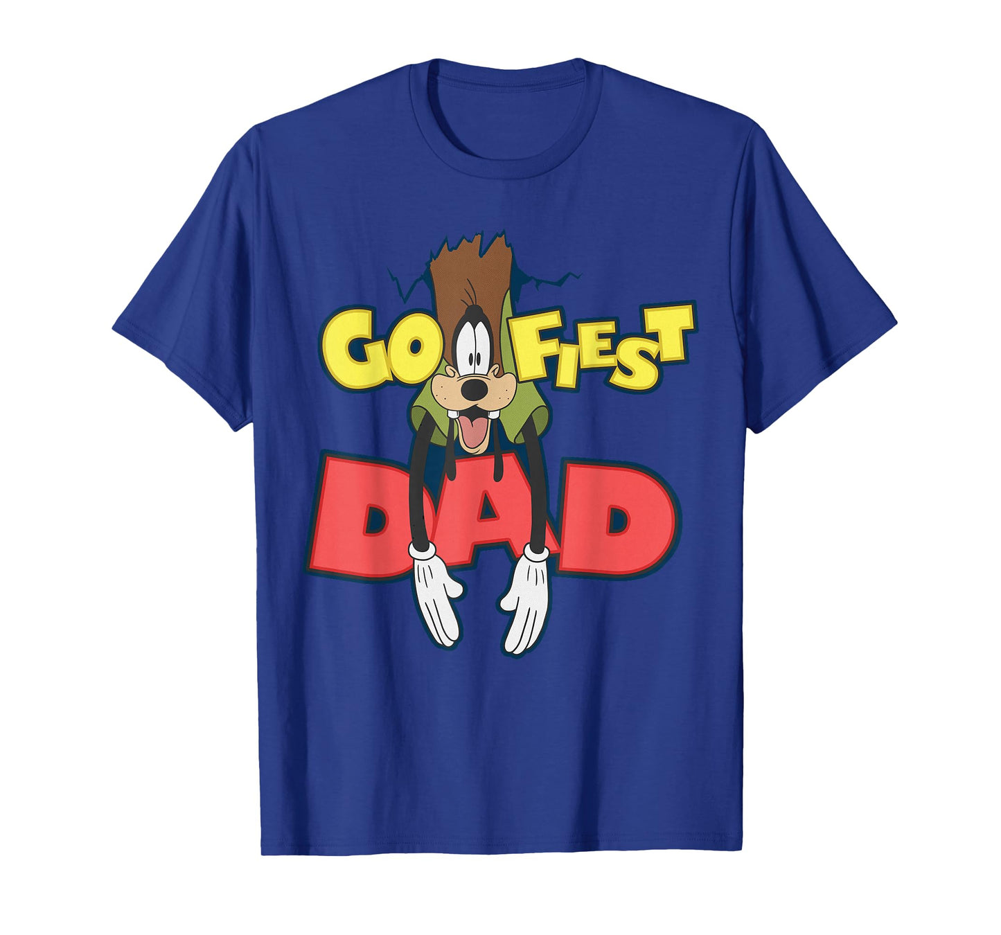 Disney A Goofy Movie Goofy Goofiest Dad Logo Father's Day T-Shirt