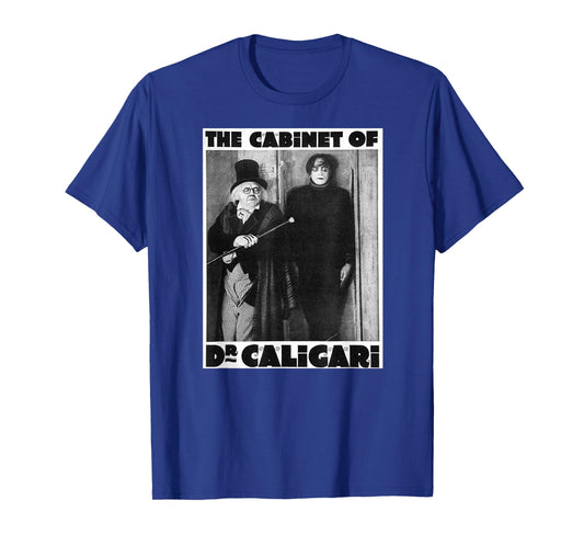 Dr Caligari Halloween Monster Poster Vintage Horror Movie T-Shirt