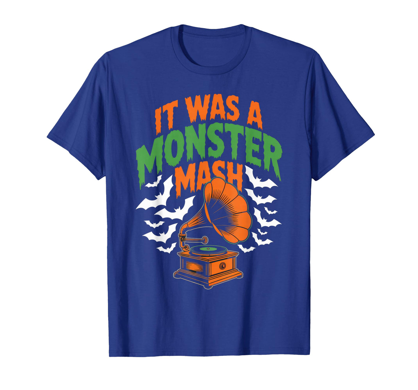 It was A Monster Mash Retro Halloween Party Music Vibe T-Shirt