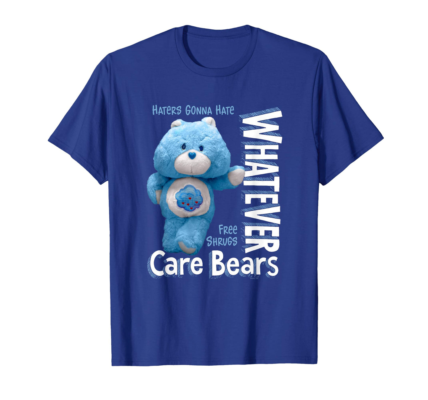 Care Bears Whatever Grumpy Bear Toy Cute Cartoon T-Shirt