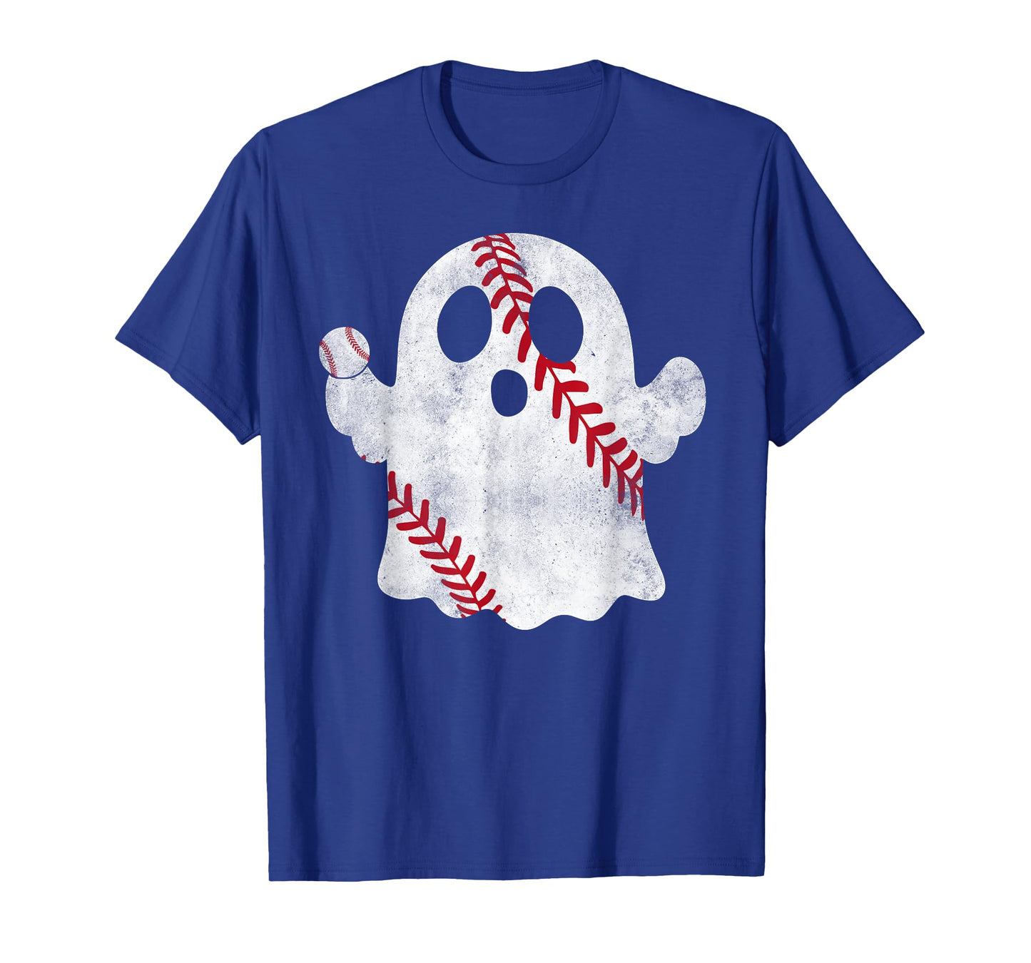 Baseball Ghost Baseball Lover Halloween Baseball Player T-Shirt