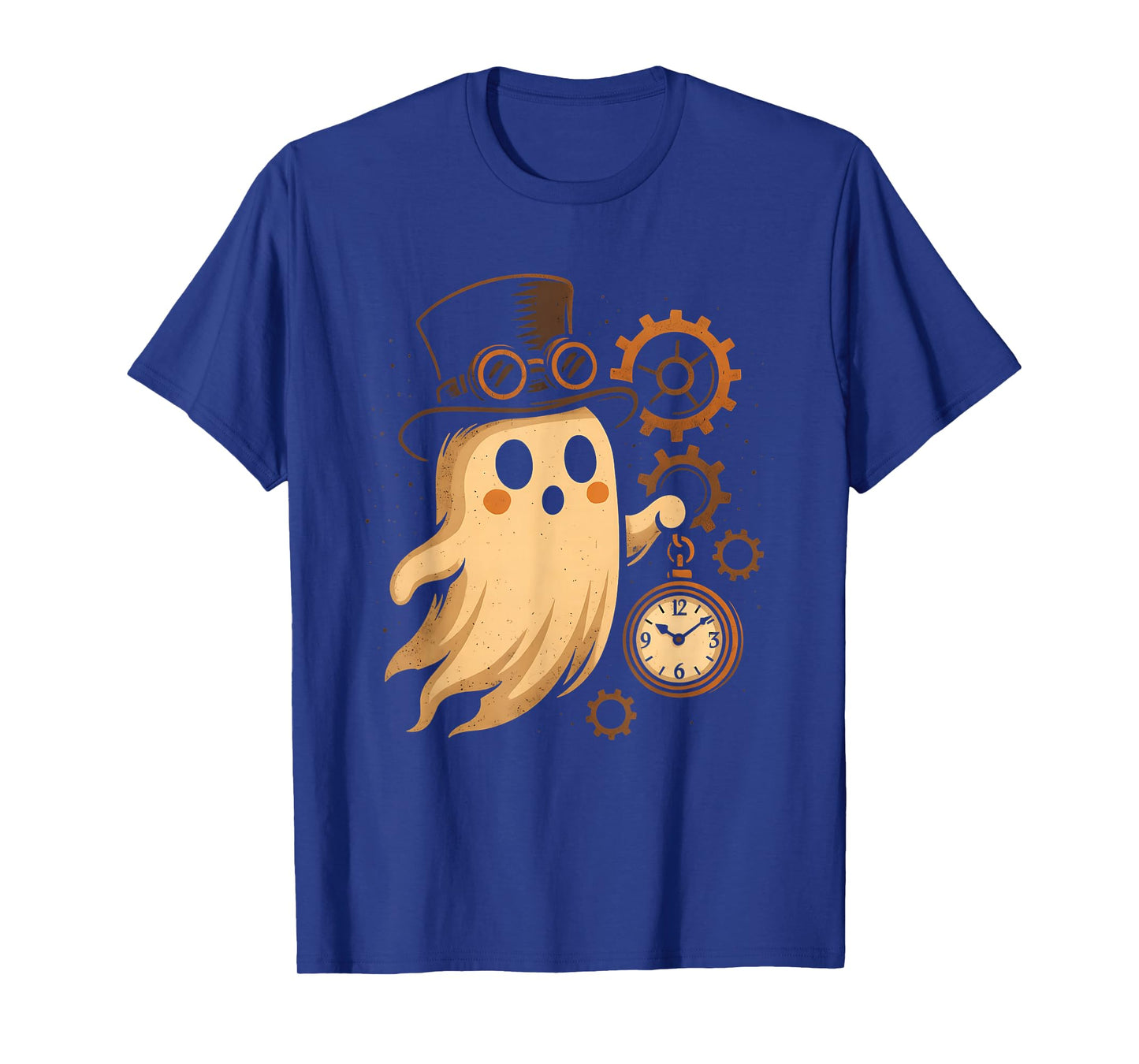 Steampunk Ghost with Top Hat T-Shirt