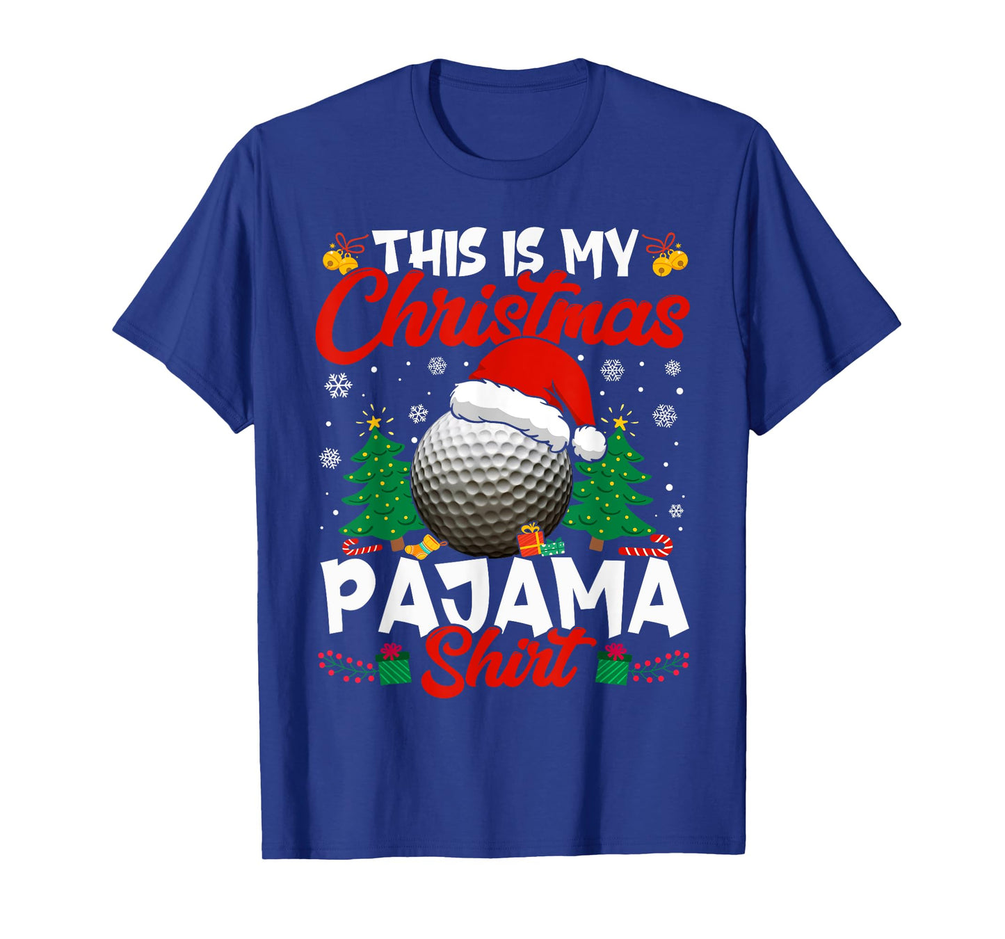 This Is My Christmas Golf Lover Men Women Boy Girl T-Shirt