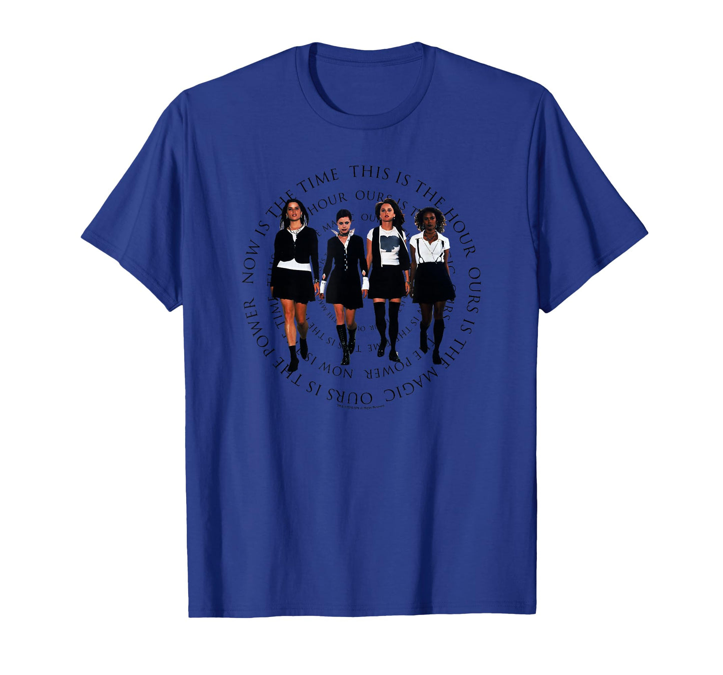 The Craft Now is the Time Group Cut Out Spiral 90's Movie T-Shirt