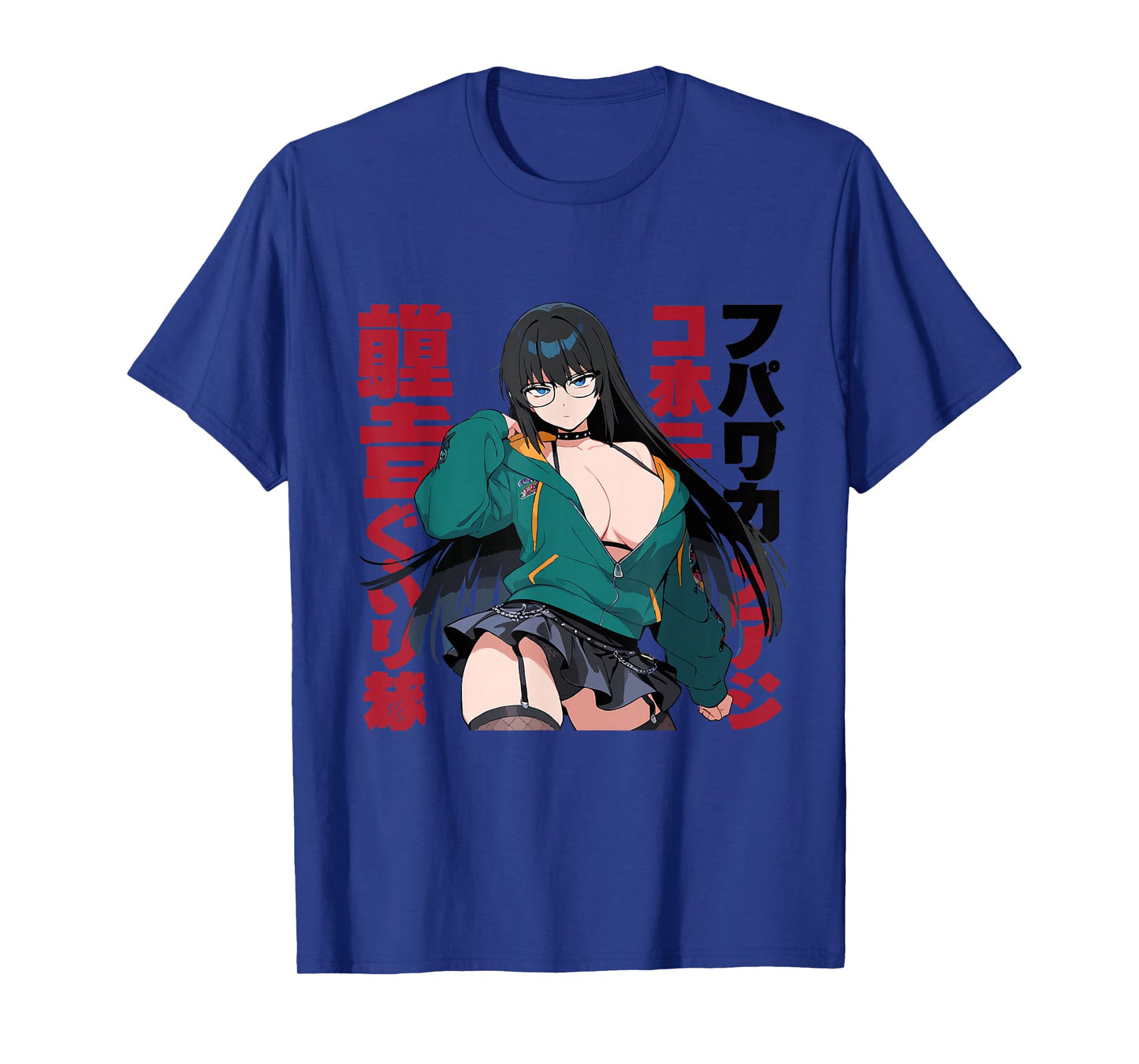 Waifu Sexy Anime Girl Model Cover Page Japanese Style T-Shirt