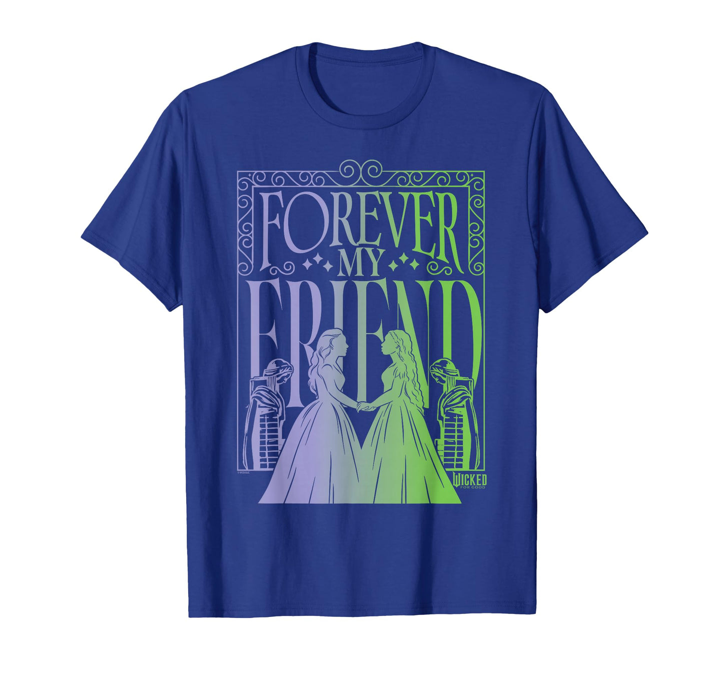 Wicked: for Good Forever My Friend Silhouettes T-Shirt