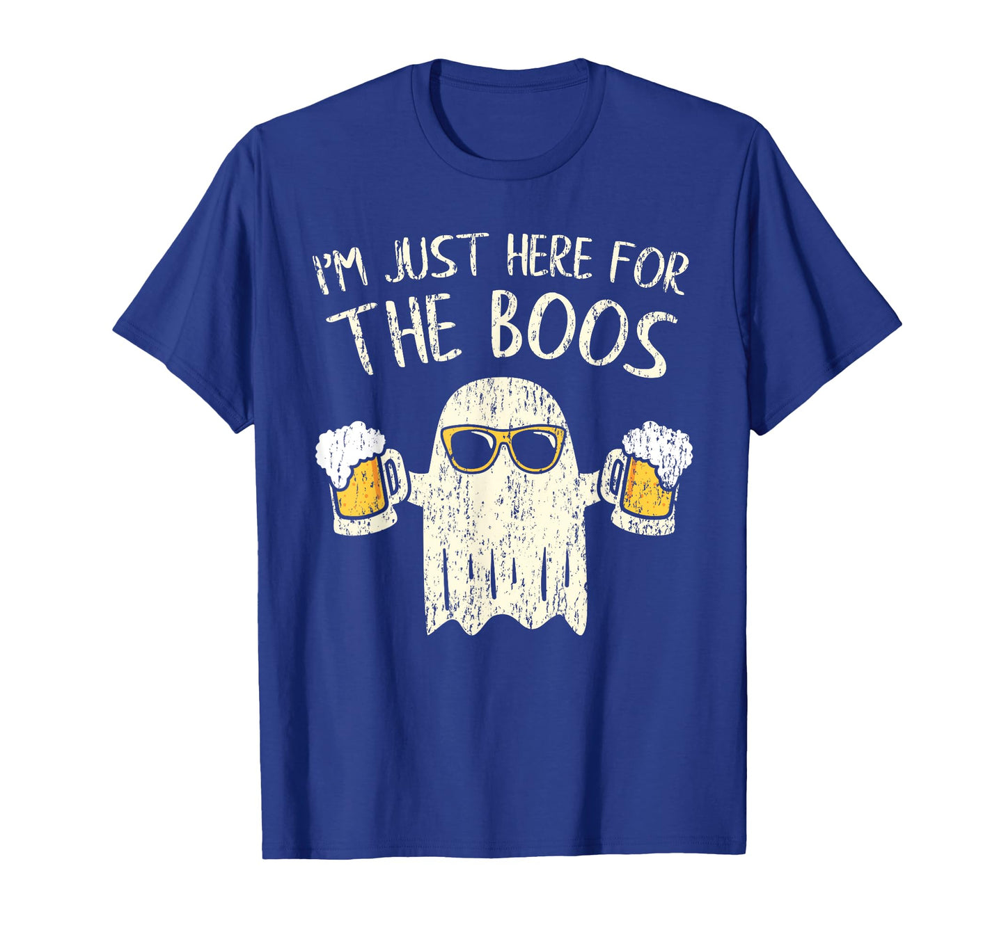 Im Just Here for the Boos Funny Gift Halloween Ghost T-Shirt