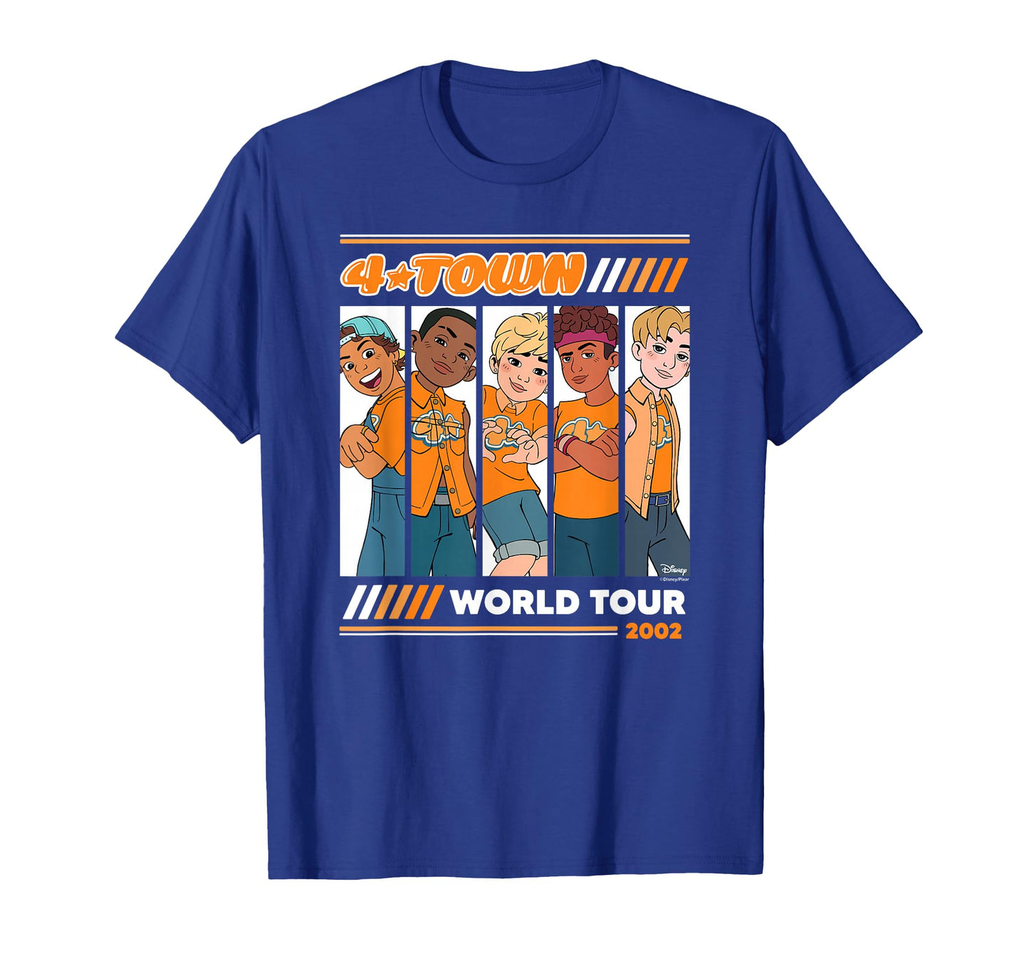 Turning Red - 4 Town 2002 Tour T-Shirt