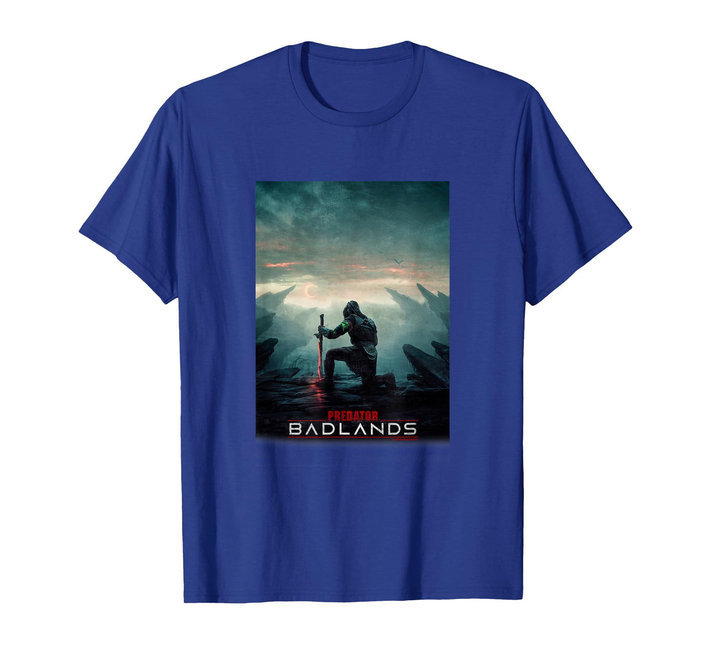Predator: Badlands Kneeling Warrior Epic Poster T-Shirt
