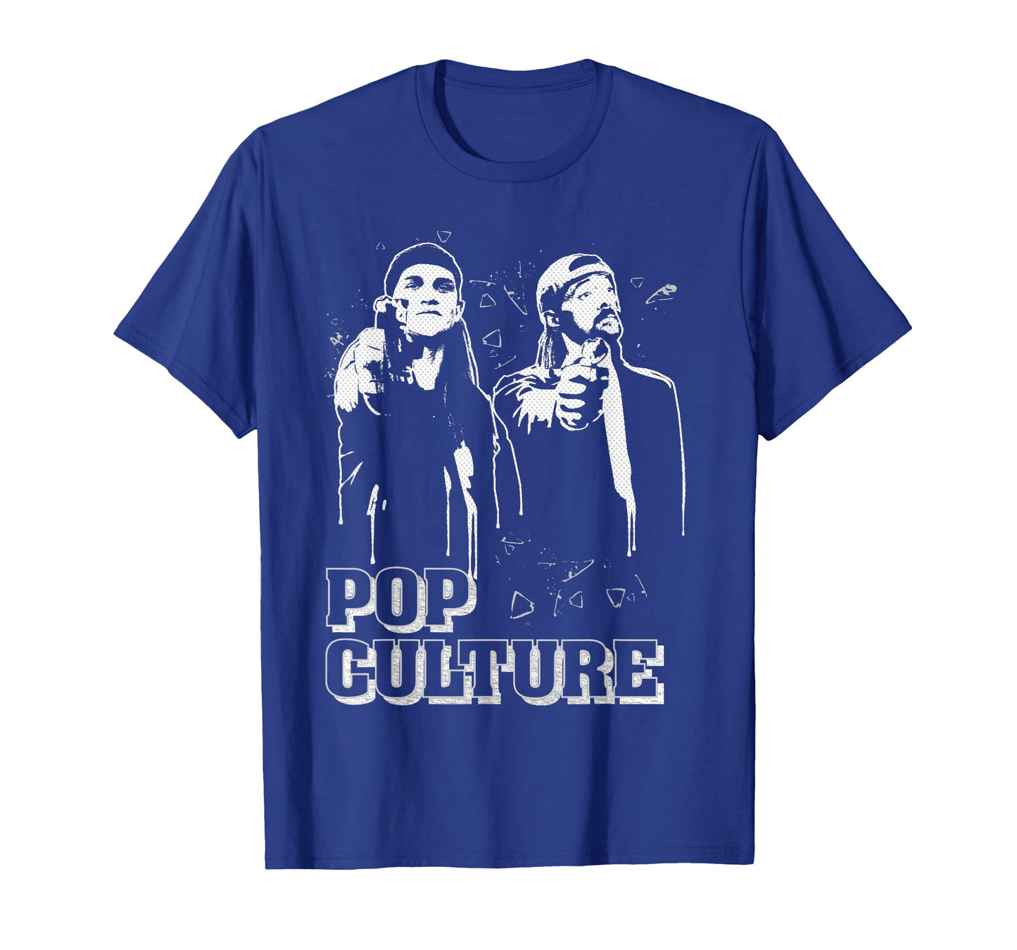 Jay & Silent Bob Remix Pop Culture Fiction Graff Classic T-Shirt