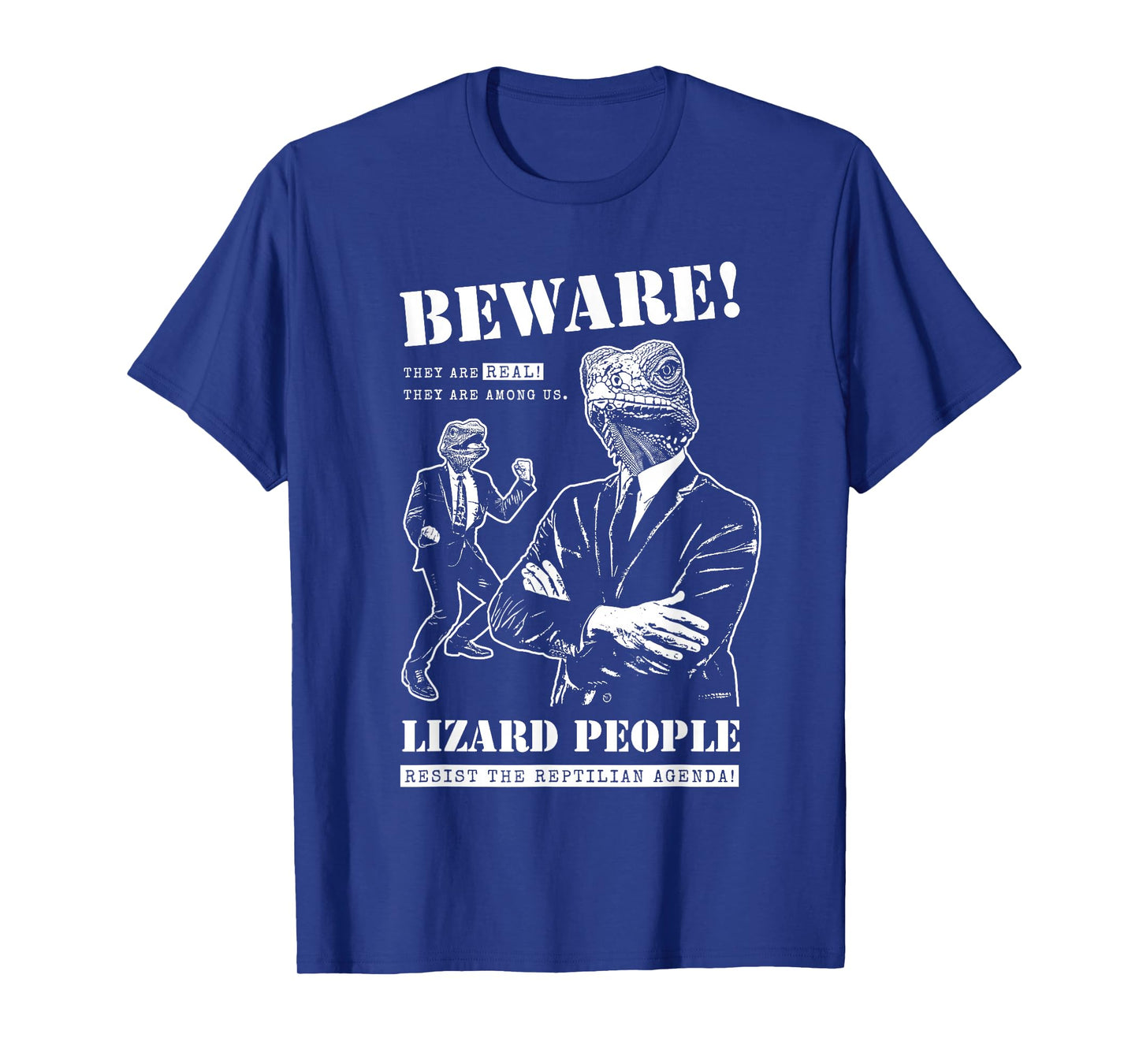 UFO Nerds Lizard People T-Shirt - Women, Sci-Fi & Fantasy Enthusiasts - Black - Small - Short Sleeve - T-Shirt