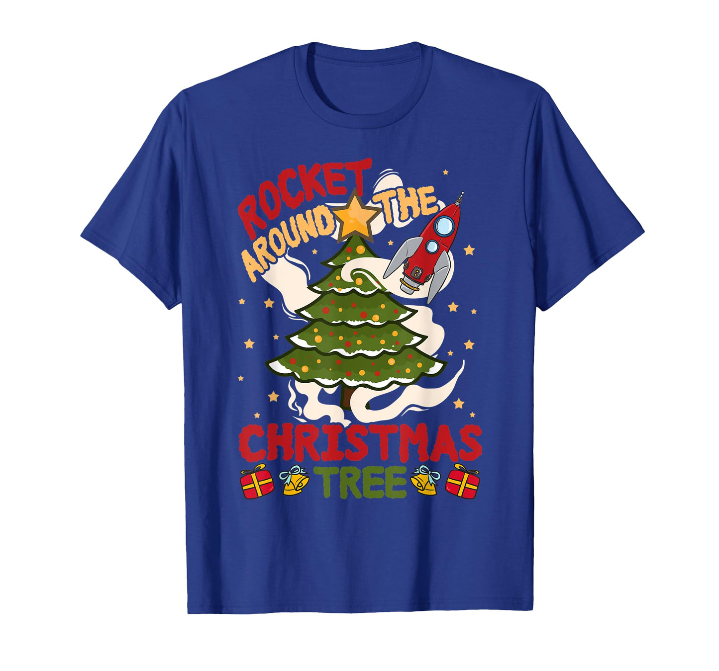 Rocket around the Christmas Tree - Cute Xmas Sweater T-Shirt