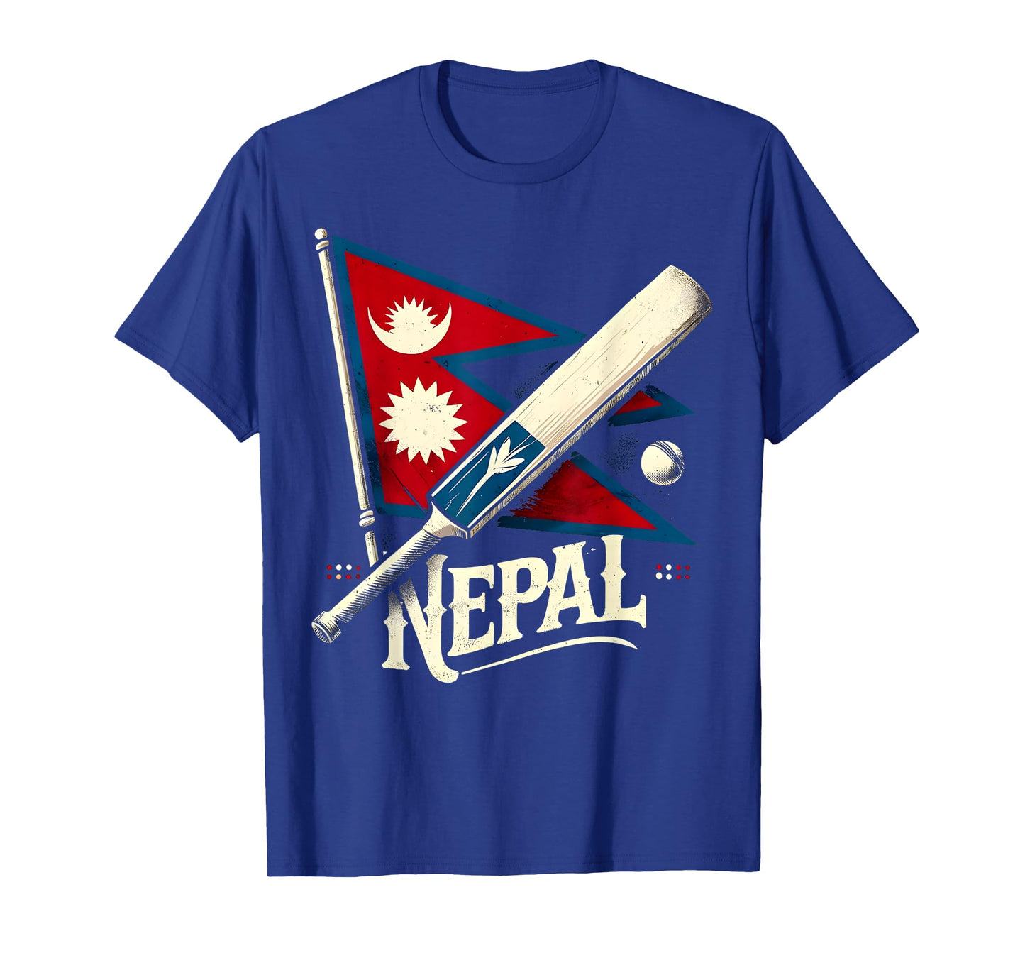 Nepal Cricket Jersey 2024, Cricket Flag of Nepal Team T-Shirt