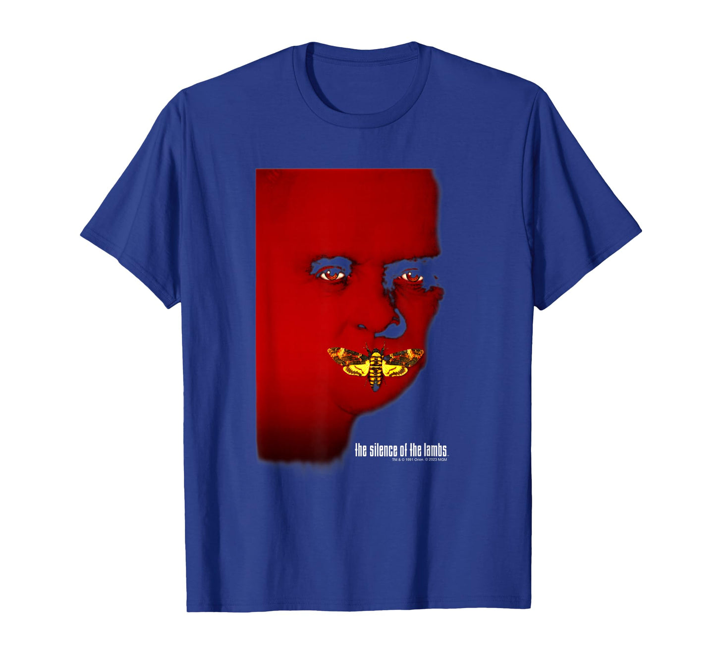 The Silence Of The Lambs Hannibal Lecter Moth Poster T-Shirt