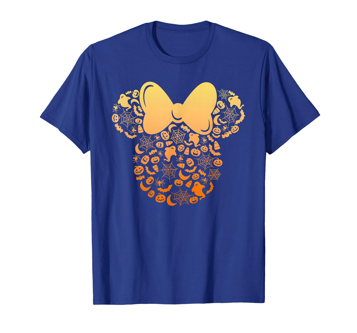 Disney Minnie Mouse Halloween Ghosts & Pumpkins Gradient T-Shirt