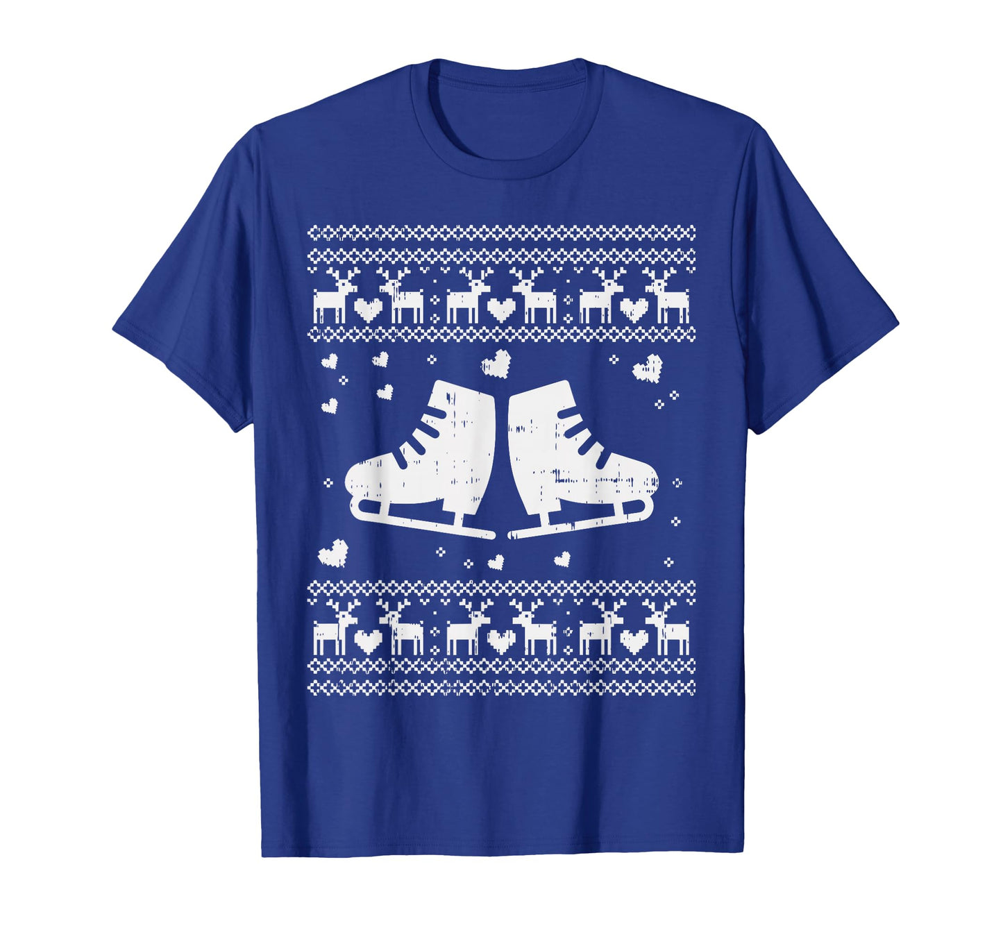 Ugly Christmas Ice Skater Shirt Skate Skating Shoe Girl Gift T-Shirt