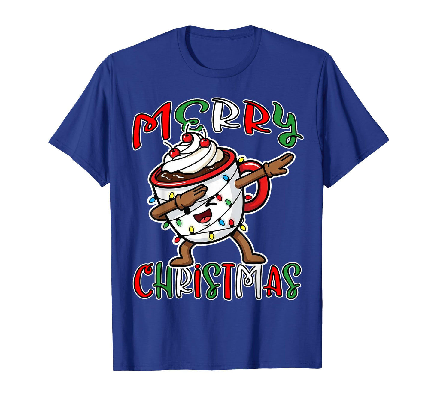 Dabbing Coco Drink Family Matching Christmas Pjs 2025 T-Shirt