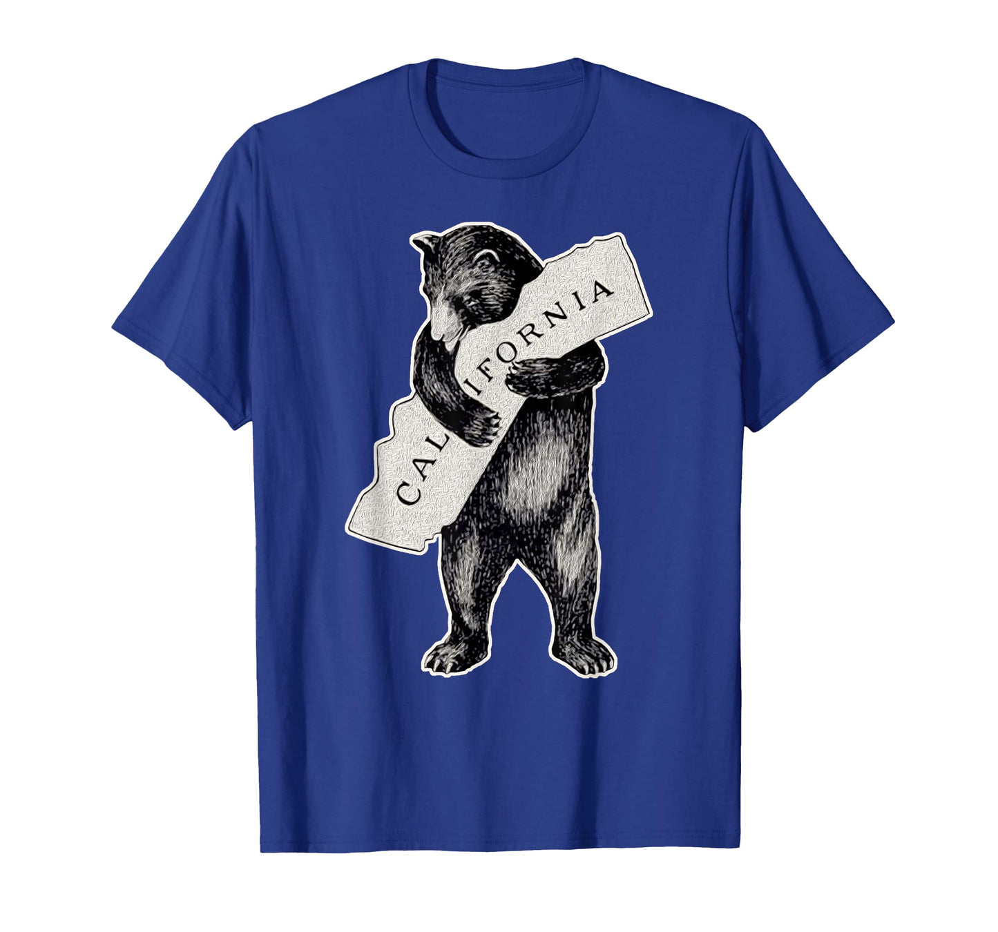 Bear Hug I Love California Shirt Art-Retro Vintage Cali Bear T-Shirt