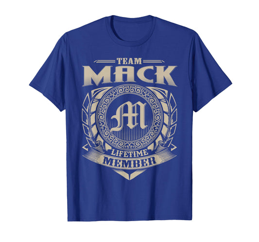 Team Mack Lifetime Member Vintage Mack Family T-Shirt