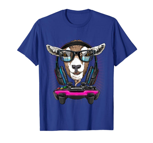 Goat Gamer PC Computer Video Game Lover Streaming Gaming T-Shirt