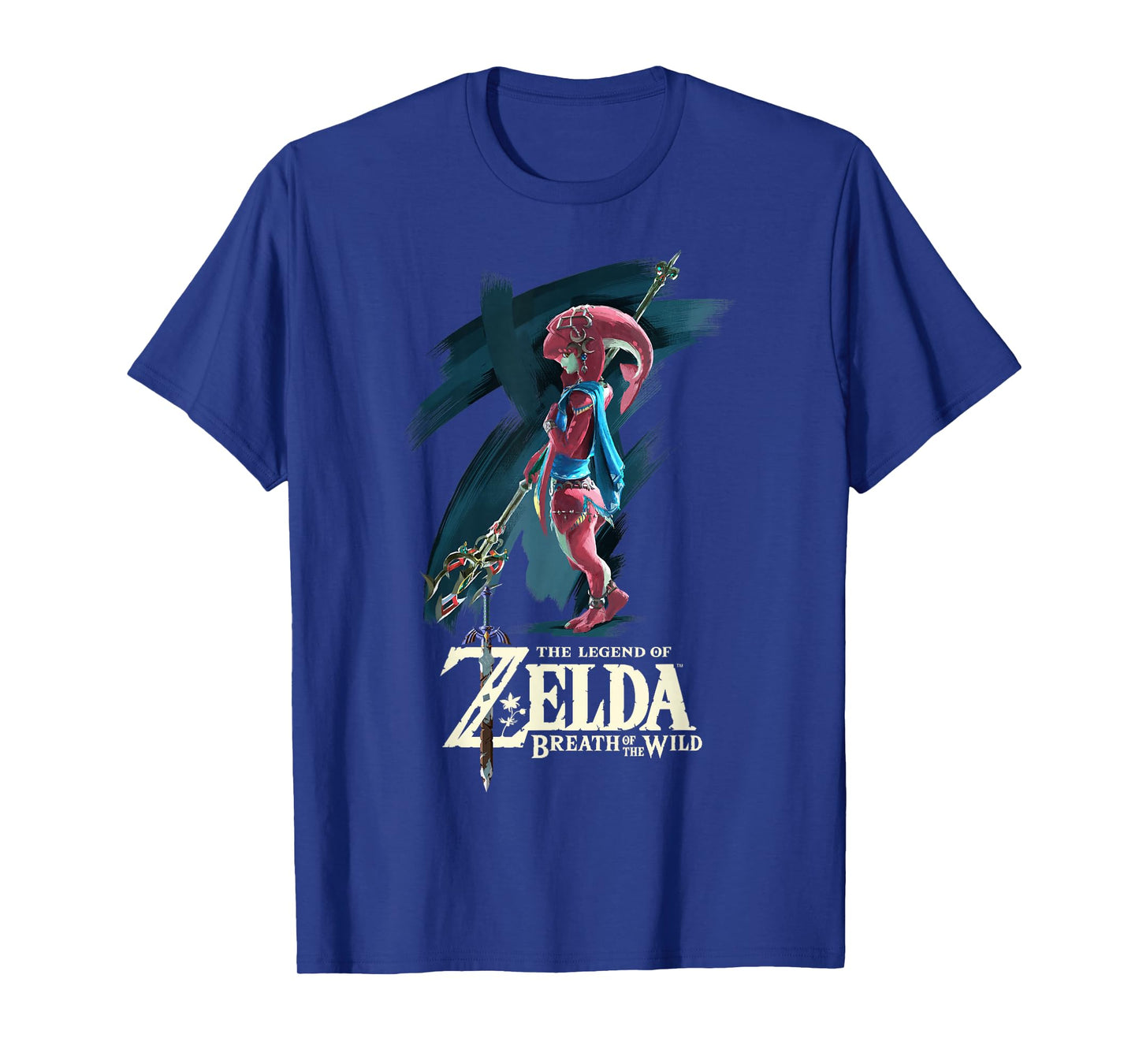 Legend of Zelda Breath of the Wild Mipha Paint Brush T-Shirt T-Shirt