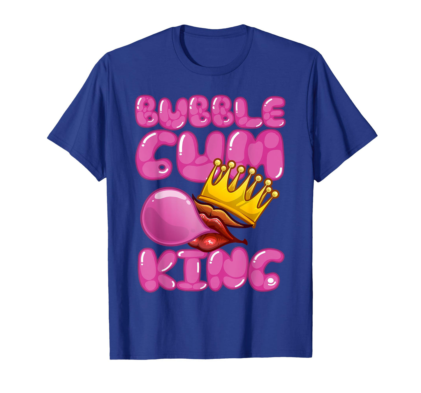 Cool Bubble Gum Design For Men Boys Bubble Gum Candy Lover T-Shirt