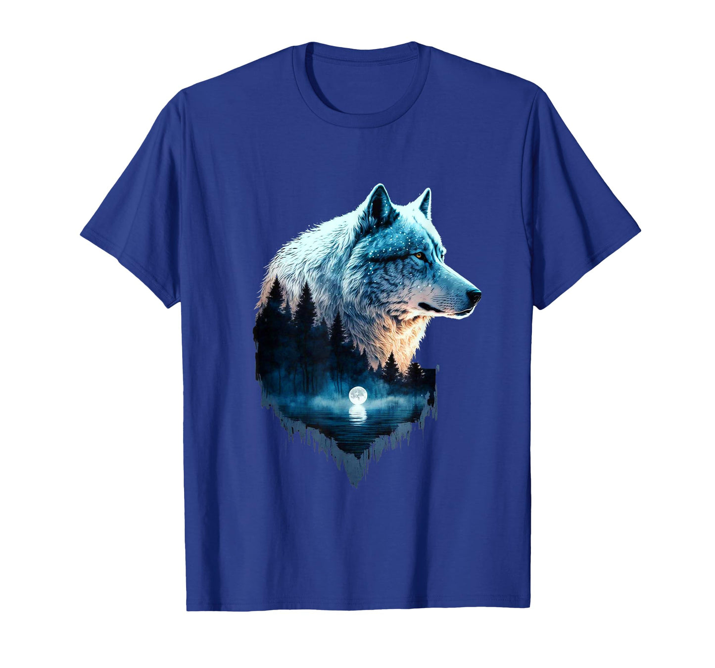 Wolf shirt for men, wolf shirt, wolf tshirt women, wolf moon T-Shirt