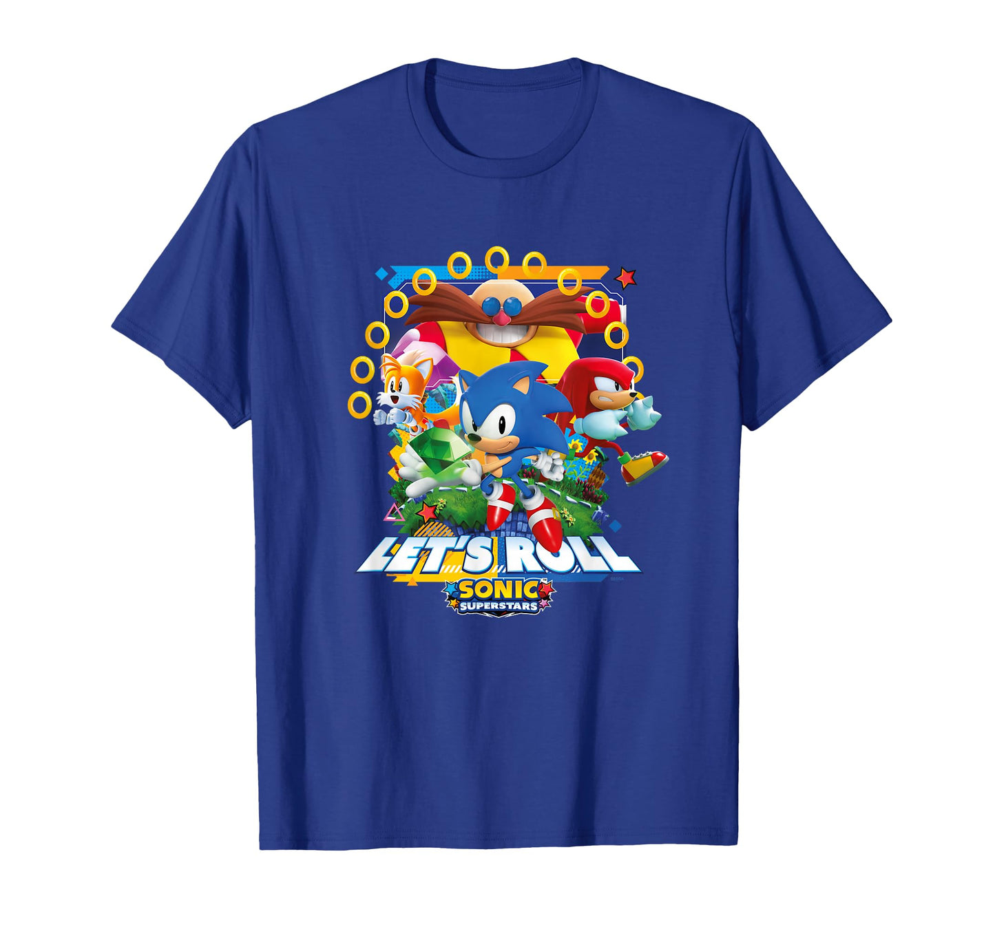 Sonic the Hedgehog, Sonic Superstars - "Let's Roll!" T-Shirt