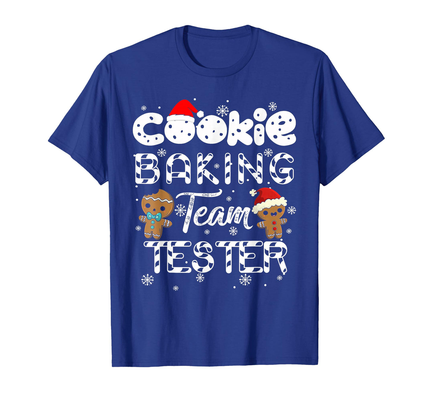 Cookie Baking Team Tester Gingerbread Christmas T-Shirt