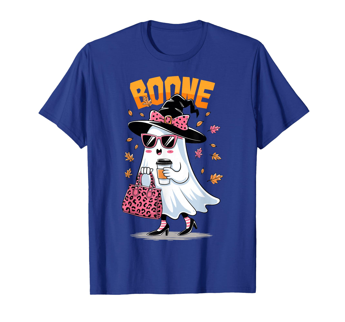 Retro Boo Boone Girls First Name Funny Halloween Ghost 2025 T-Shirt