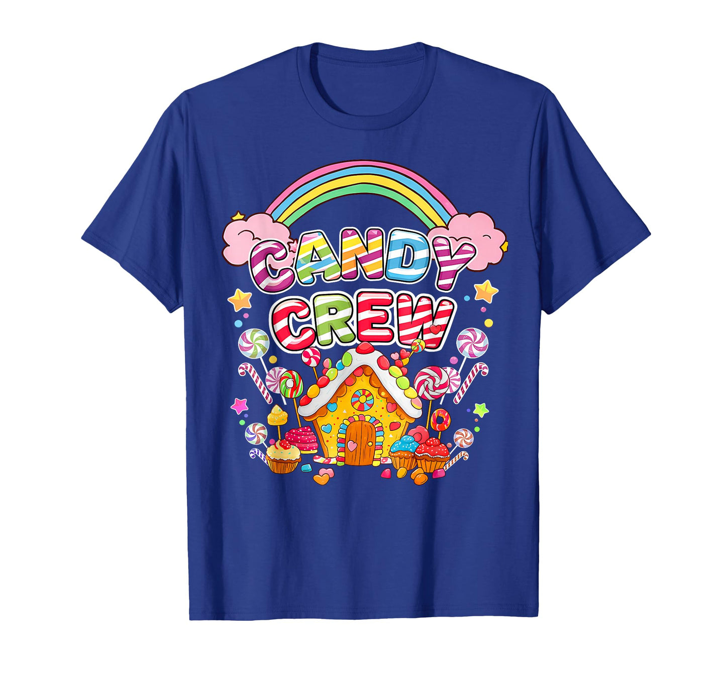 Candy Crew Candy Costume Funny Candy Squad Women Girls T-Shirt