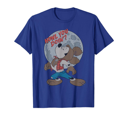 Disney Mickey Mouse Werewolf Howl You Doin' T-Shirt