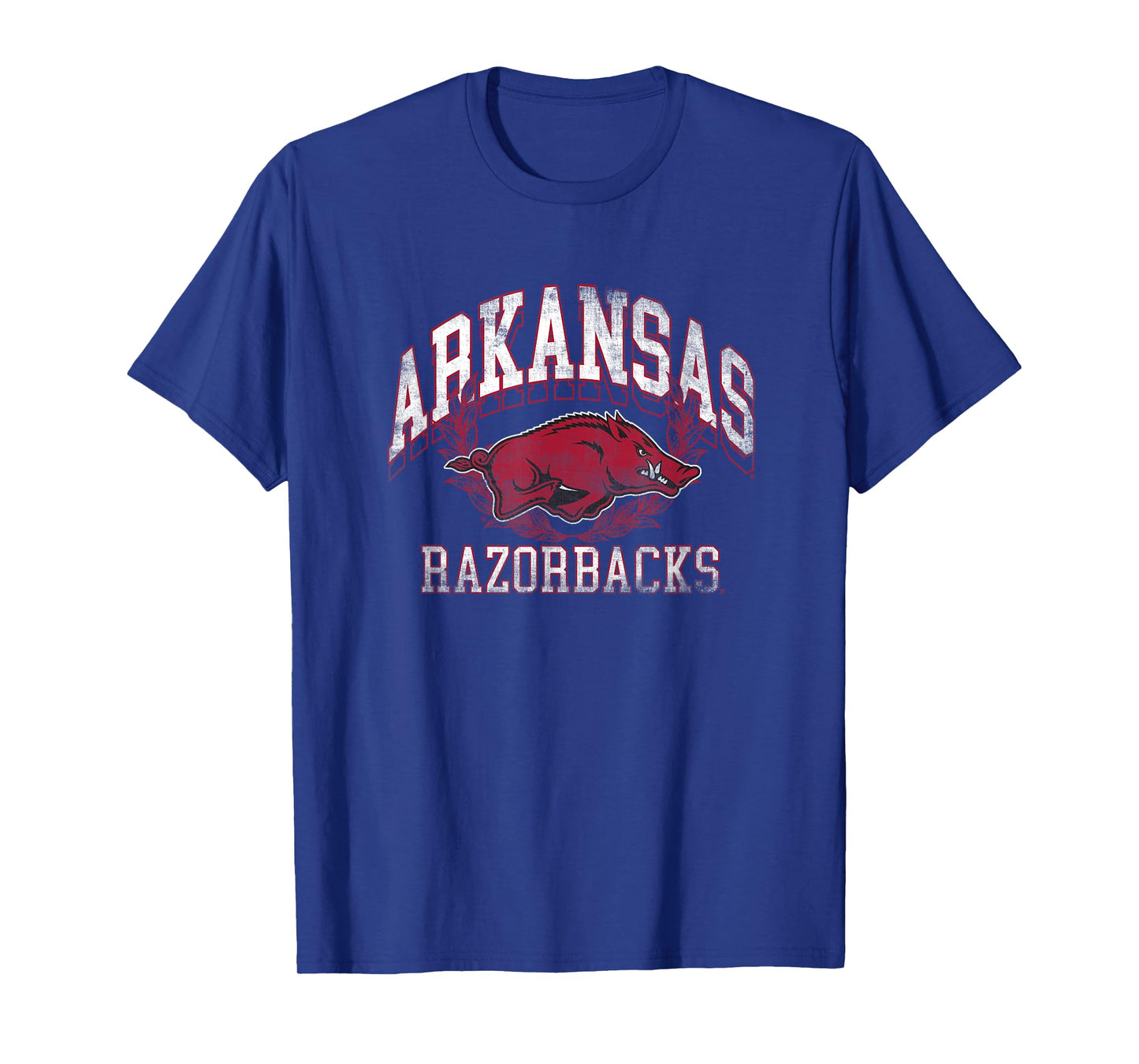 University of Arkansas Razorbacks Distressed Laurels T-Shirt