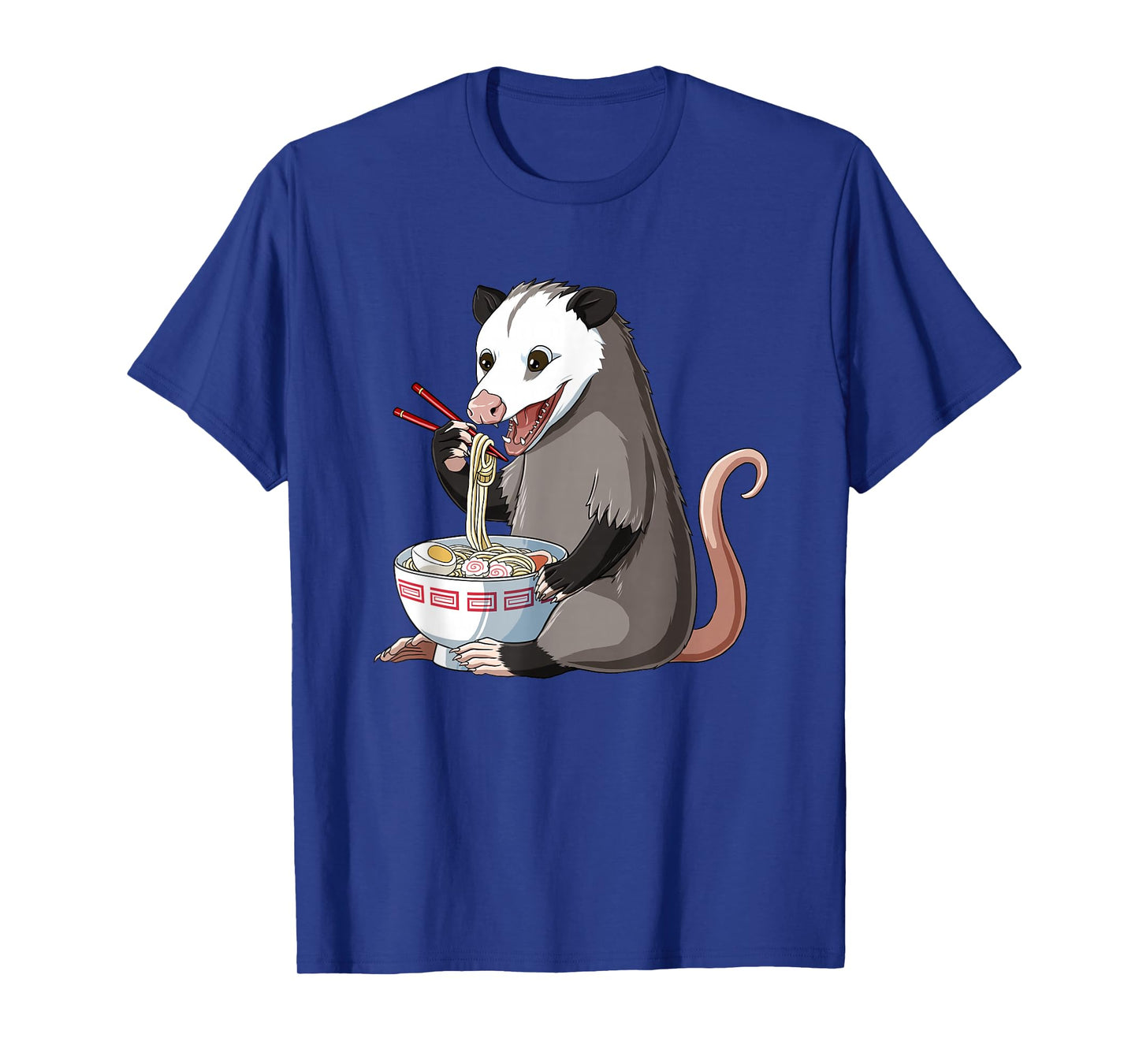 Funny Japanese Kawaii Ramen Opossum T-Shirt