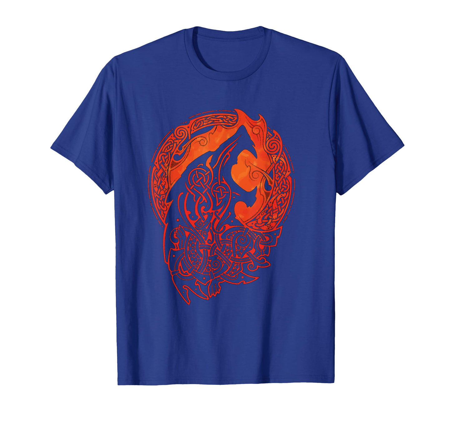VIKING CELTIC FENRIR - WOLF OF ODIN VIKING T-Shirt