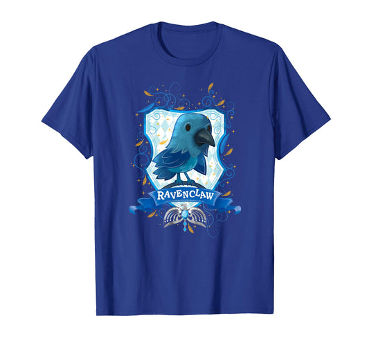 Harry Potter Watercolor Ravenclaw Crest T-Shirt