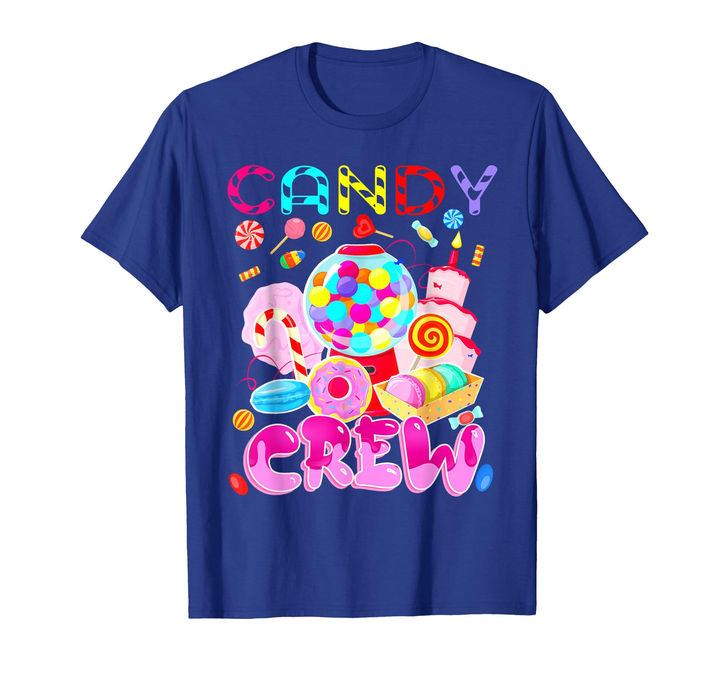 Candy Land Candy Crew Decorations Sweetie Candy Squad Party T-Shirt