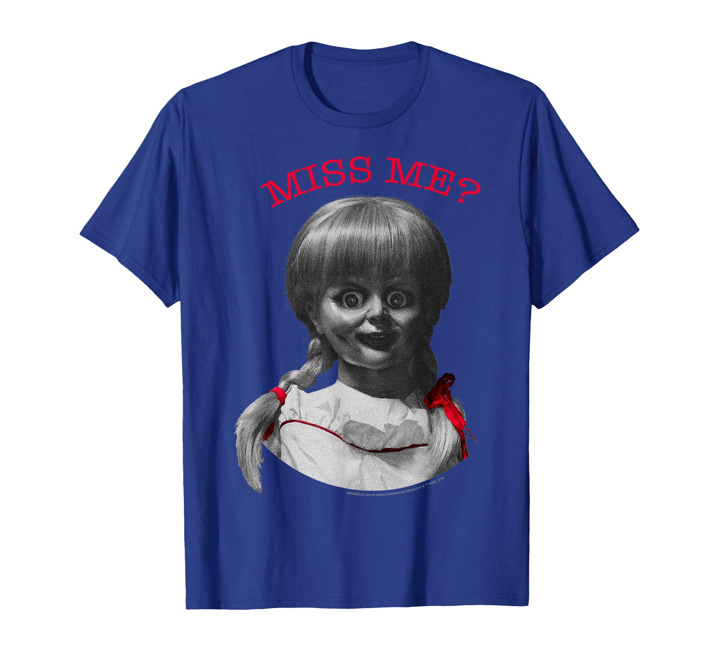 Annabelle Miss Me Portrait T-Shirt