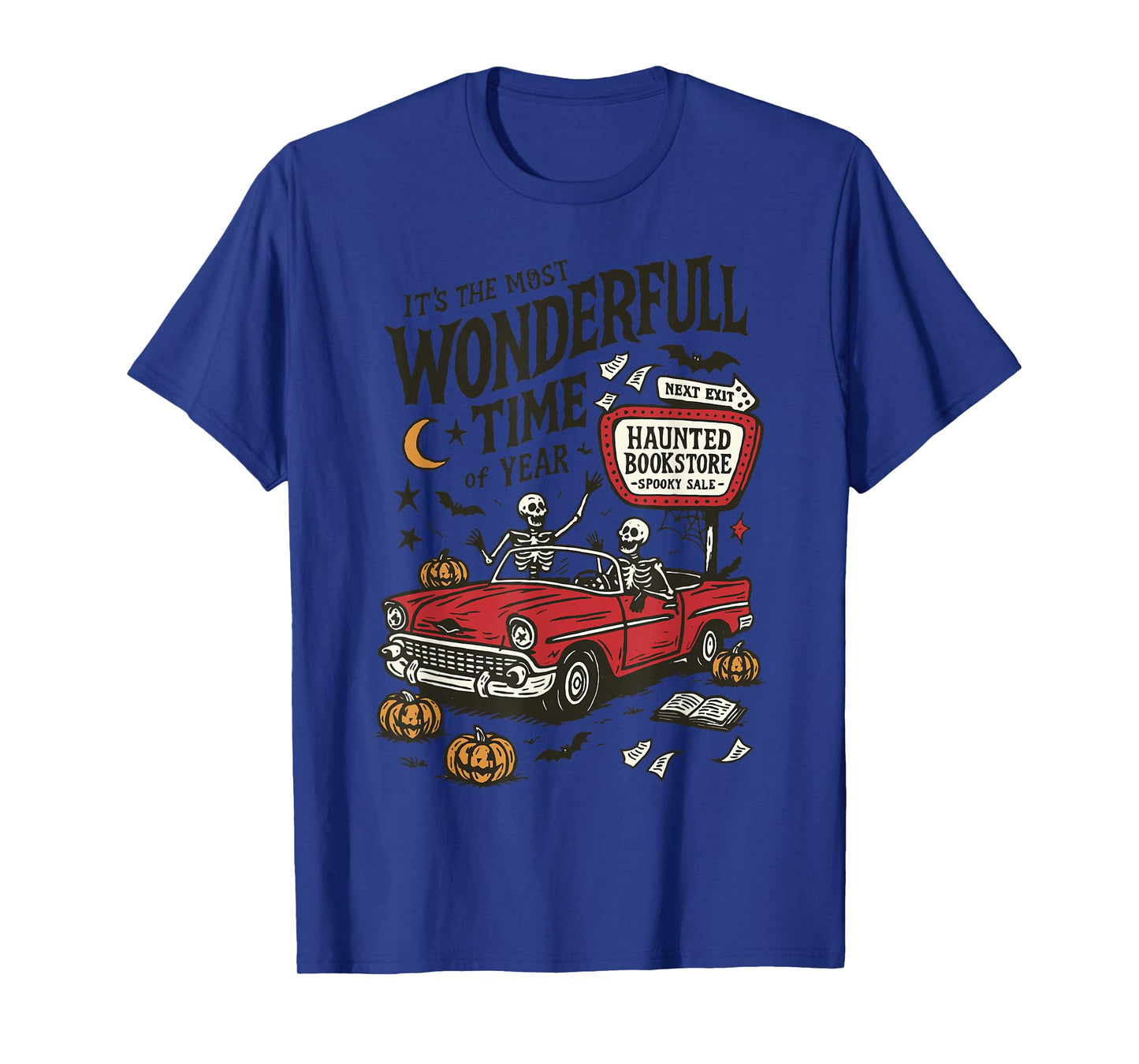 It's The Most Wonderful Time of Year Halloween Skeleton T-Shirt