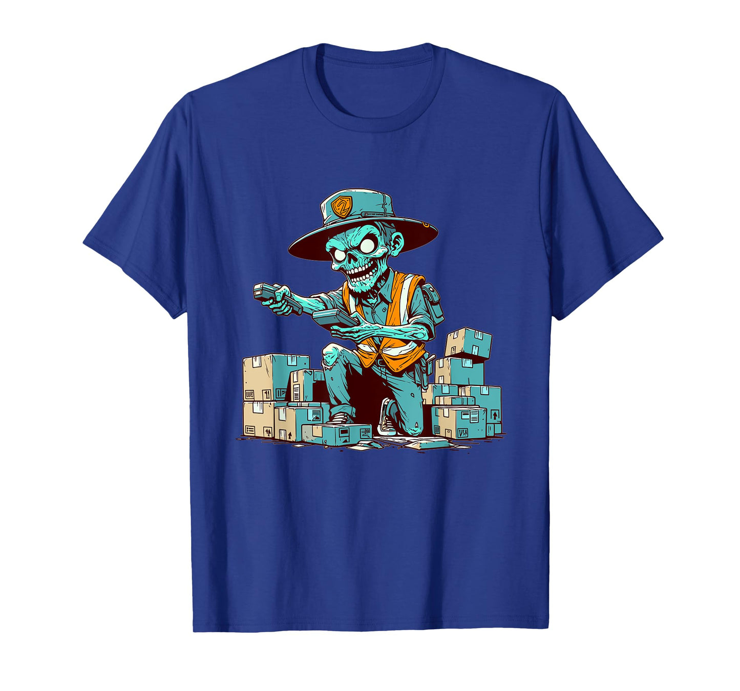 Warehouse Coworker Swagazon Zombie Associate Amazombie T-Shirt