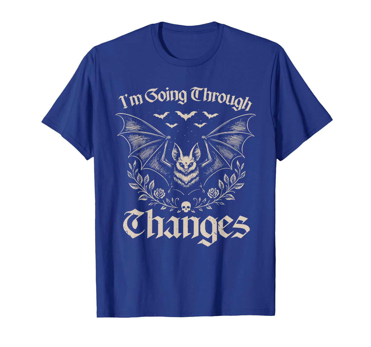 I'm Going Through Changes Spooky Bat Halloween T-Shirt