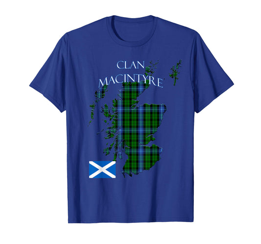 MacIntyre Scottish Clan Tartan Scotland T-Shirt