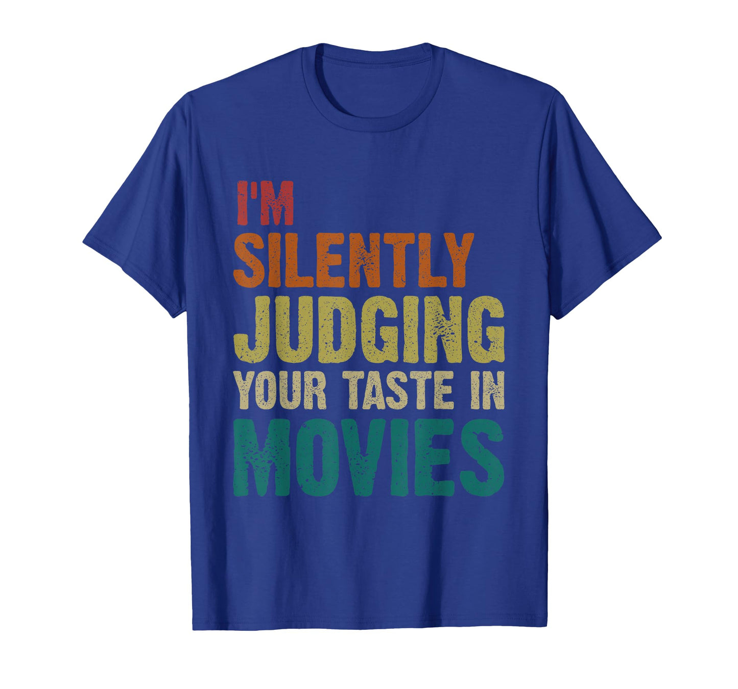 Judging Your Taste in Movies Motion Picture Fan Film Cinema T-Shirt, Small, Black